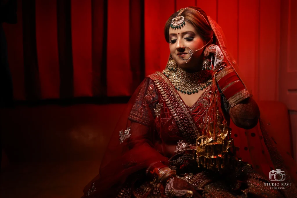 bride in candid photoshoot in delhi